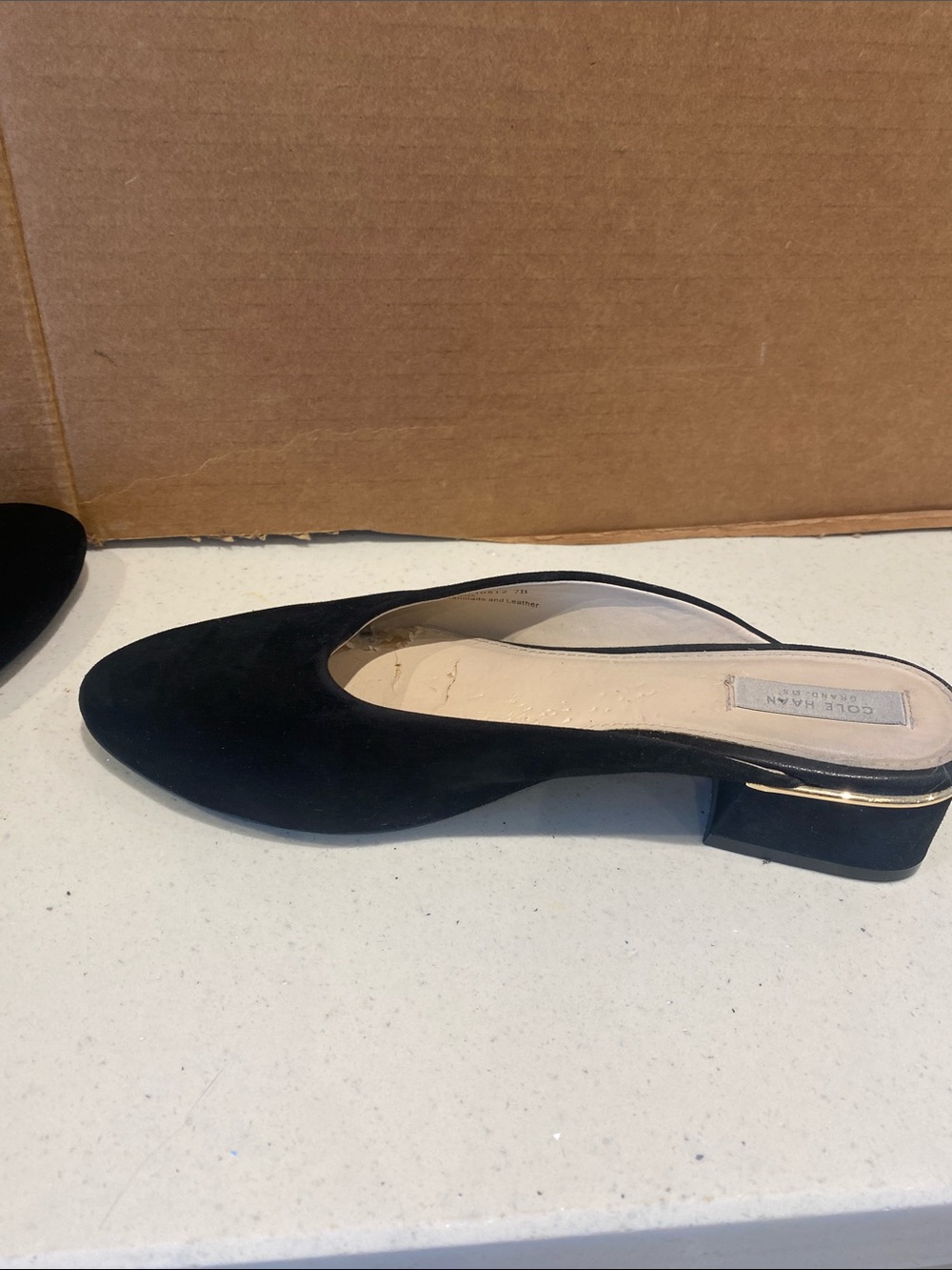 Cole haan mules suede 7B - Picture 3 of 11